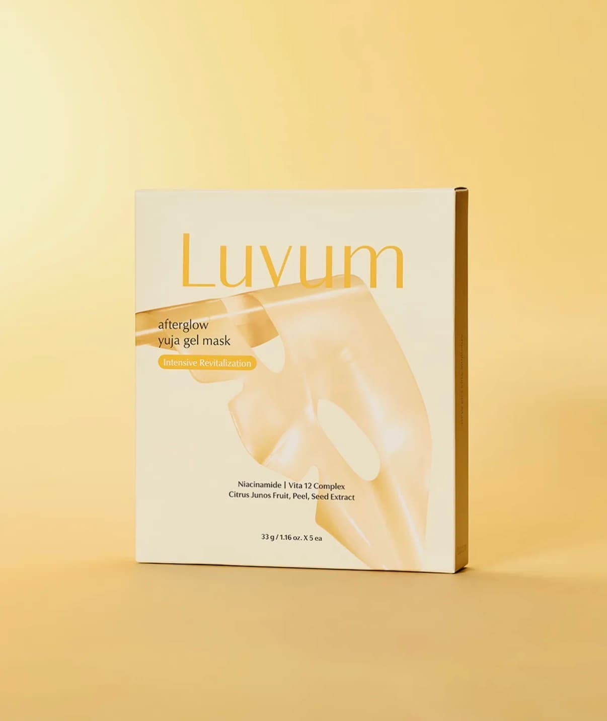 LUVUM Afterglow Yuja Gel Mask / 1ш