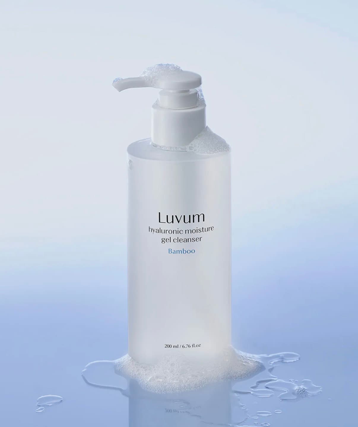 Luvum Hyaluronic Moisture Gel Cleanser – Bamboo